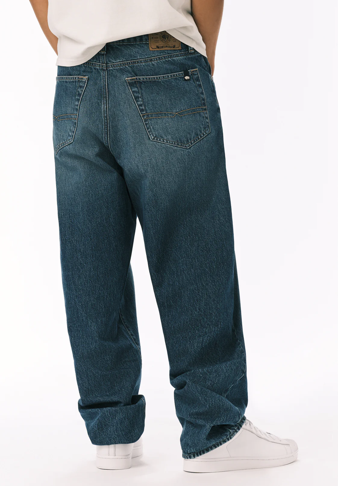 Mikey Men's Baggy Fit Jeans, Vintage Wash - BM26190 - Image 3