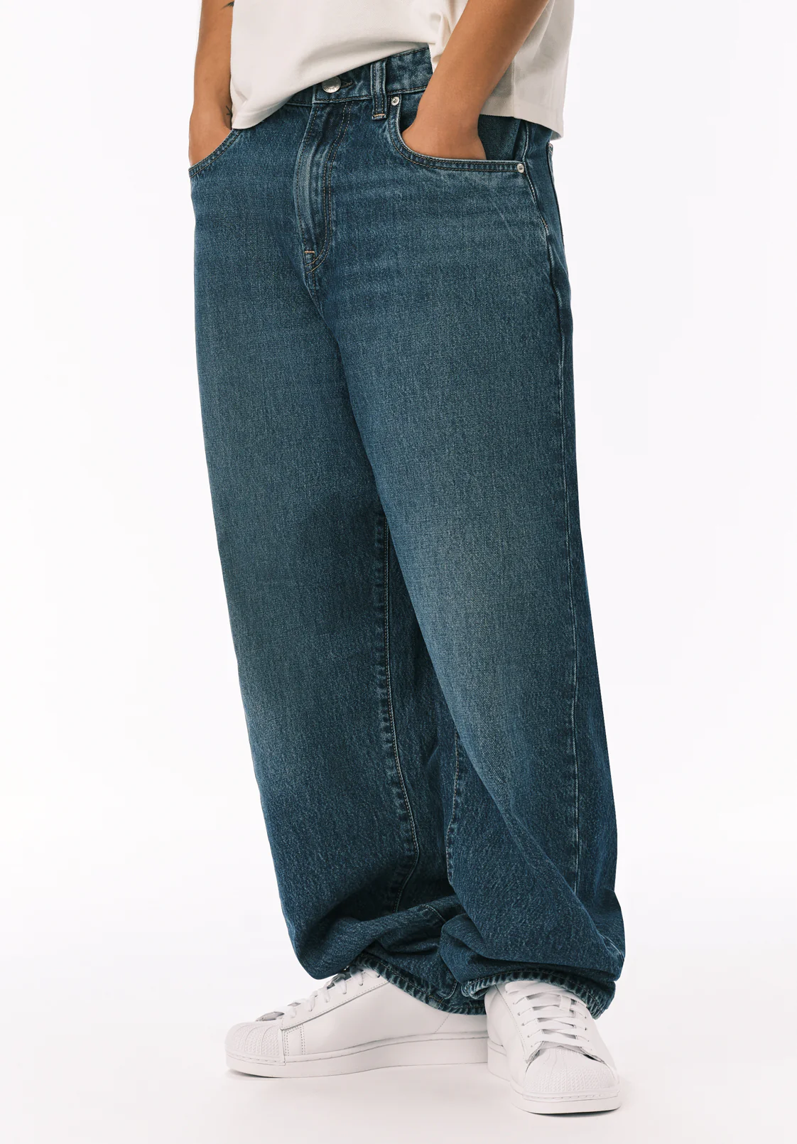 Mikey Men's Baggy Fit Jeans, Vintage Wash - BM26190 - Image 4