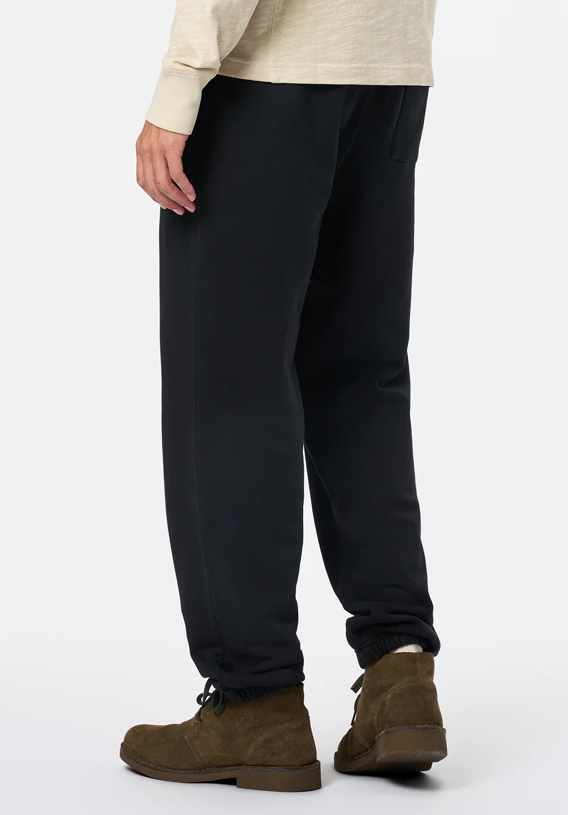 Patto Men's Relaxed Jogger Pants, Black - BM24598 - Image 4