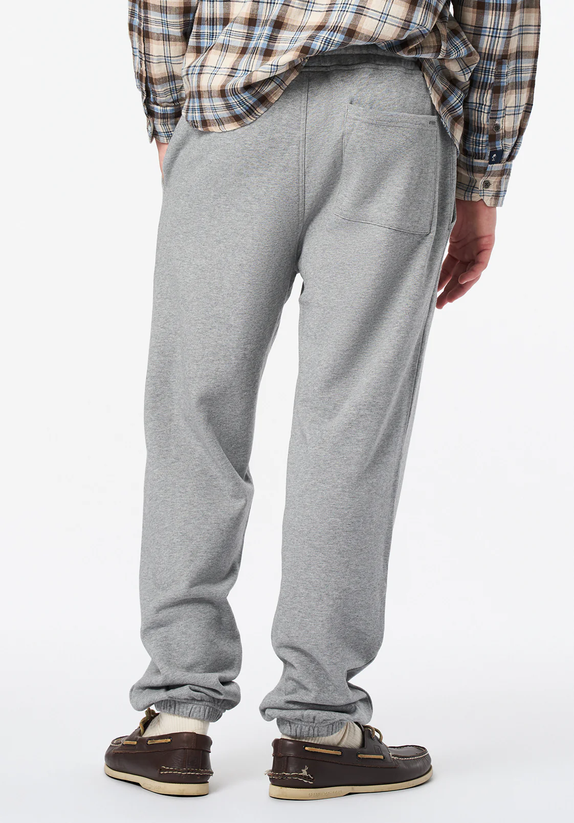 Patto Men's Relaxed Jogger Pants, Heather Grey - BM24598 - Image 4