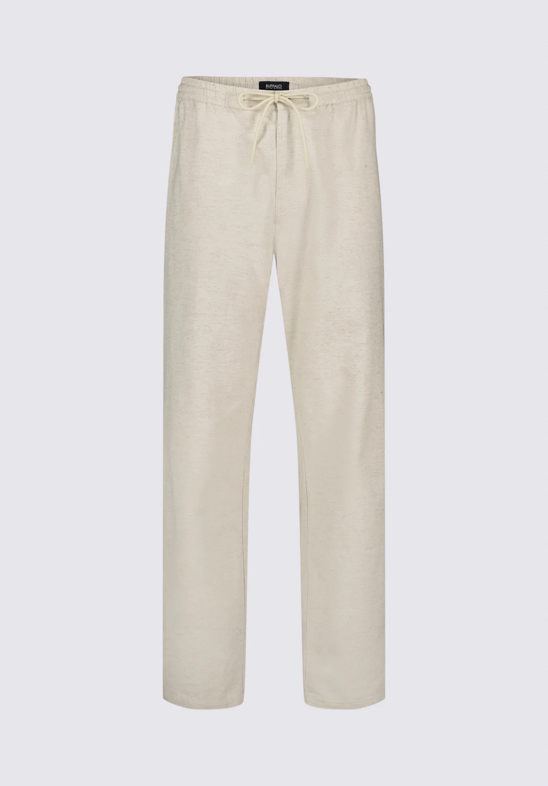 Pilsen Men's Linen-Blend Straight-Leg Pull-On Pants, Milk - BM24724 - Image 7