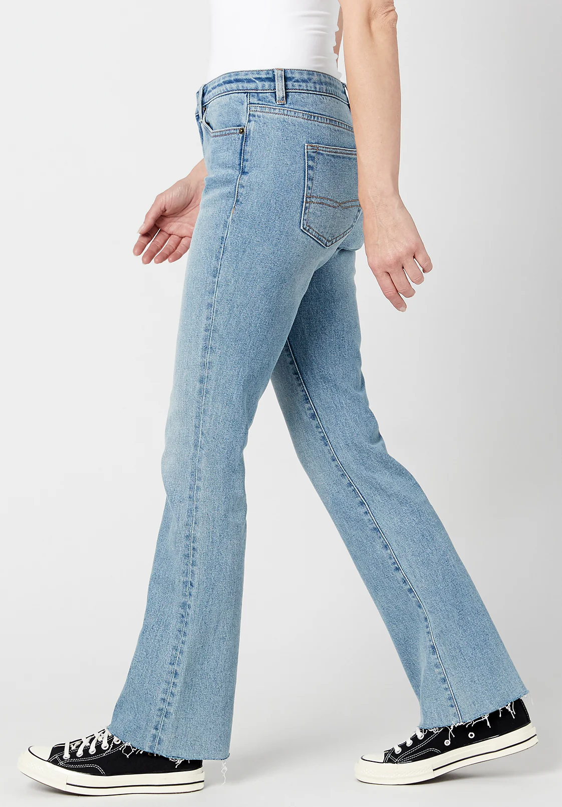 Mid Rise Bootcut Queen Women's Jeans - BL15857 - Image 4
