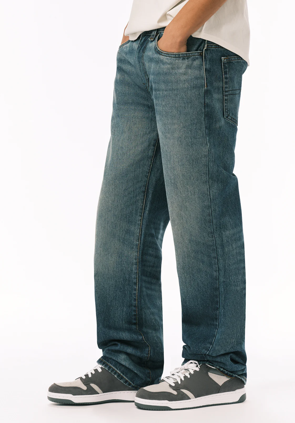 Ruffer Men's Easy Fit Jeans, Dirty Vintage - BM26135 - Image 3