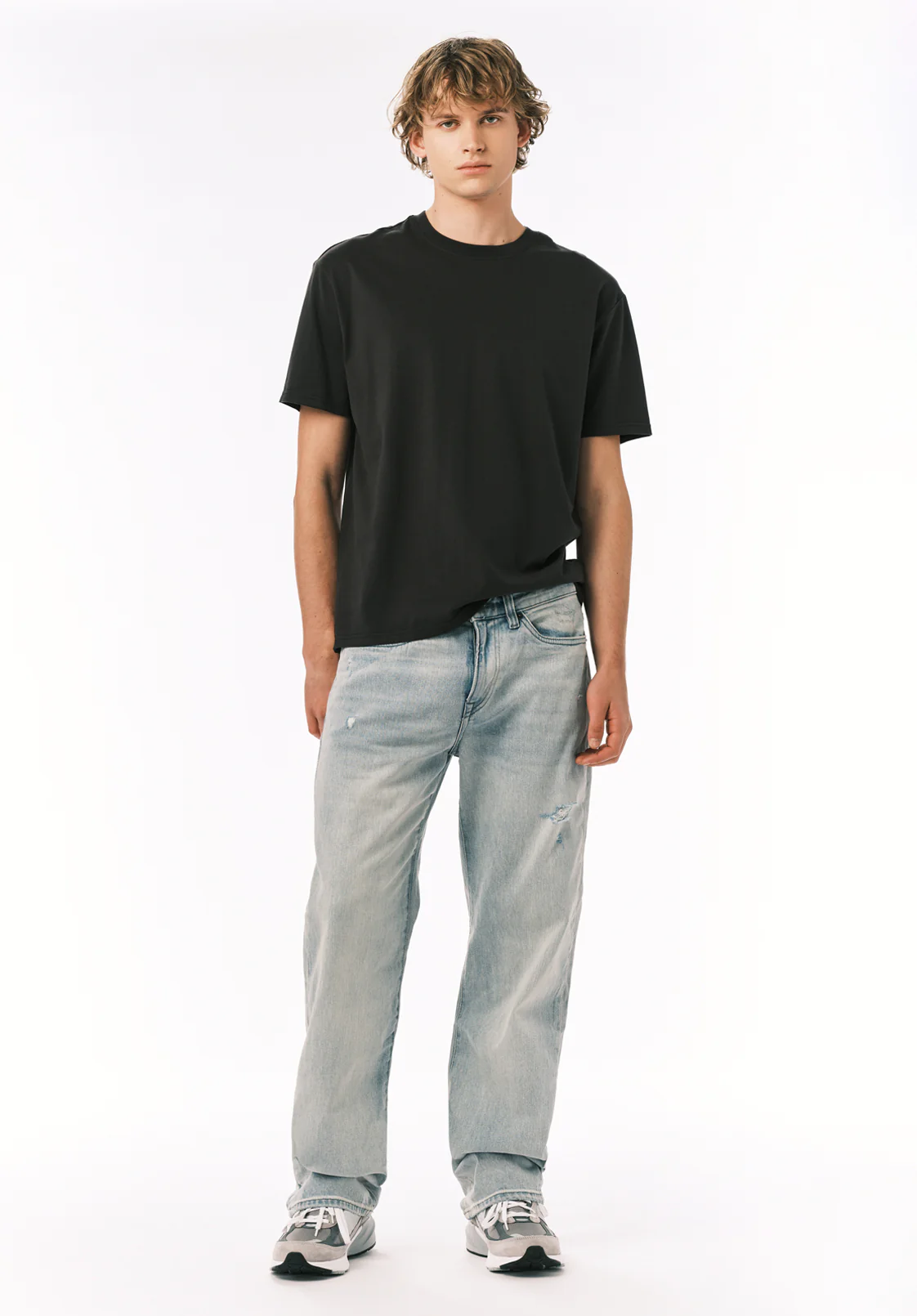 Ruffer Men's Easy Fit Jeans, Vintage Bleach - BM26137