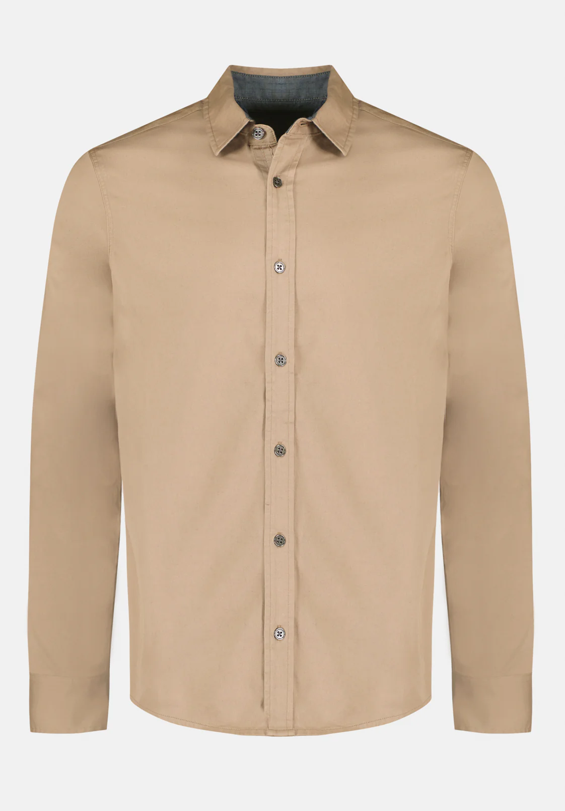 Sagrani Men's Long-Sleeve Shirt, Dune - BM24688 - Image 4