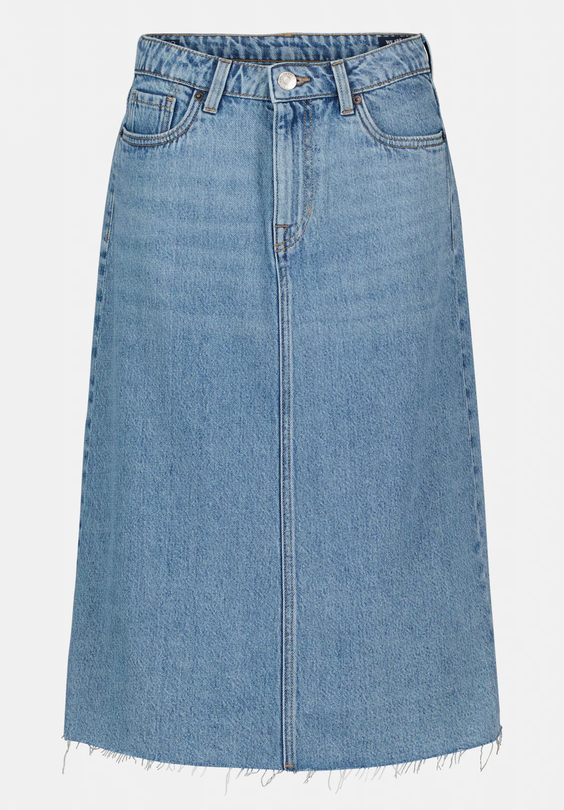 Mid Length Skirt Sally, Light Blue - BL16153 - Image 5
