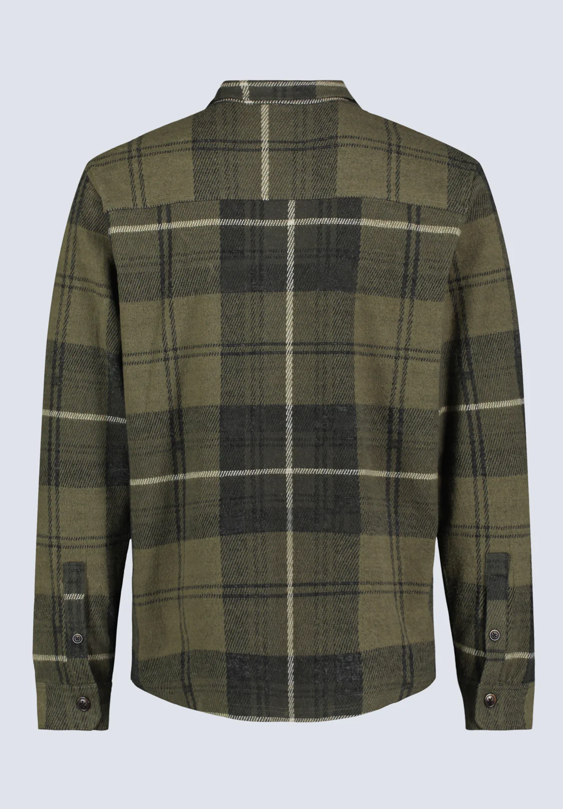 Samme Men's Plaid Blanket Shirt, Fern Green - BM24461 - Image 8