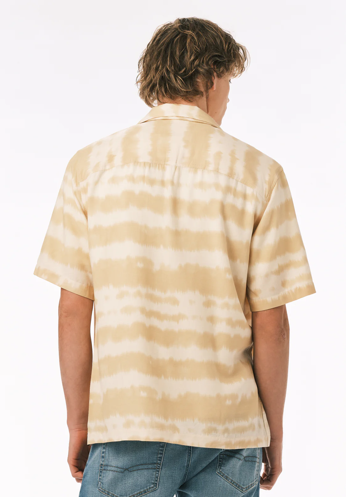 Sandro Men’s Printed Short Sleeve Camp Shirt, Boulder - BM24801 - Image 4