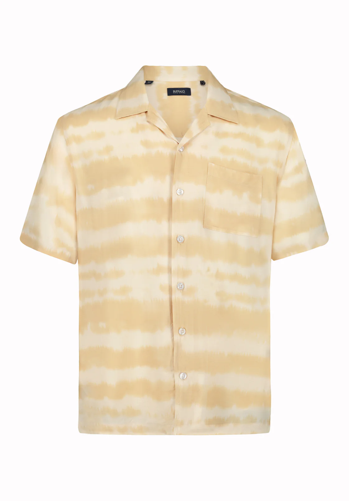 Sandro Men’s Printed Short Sleeve Camp Shirt, Boulder - BM24801 - Image 5