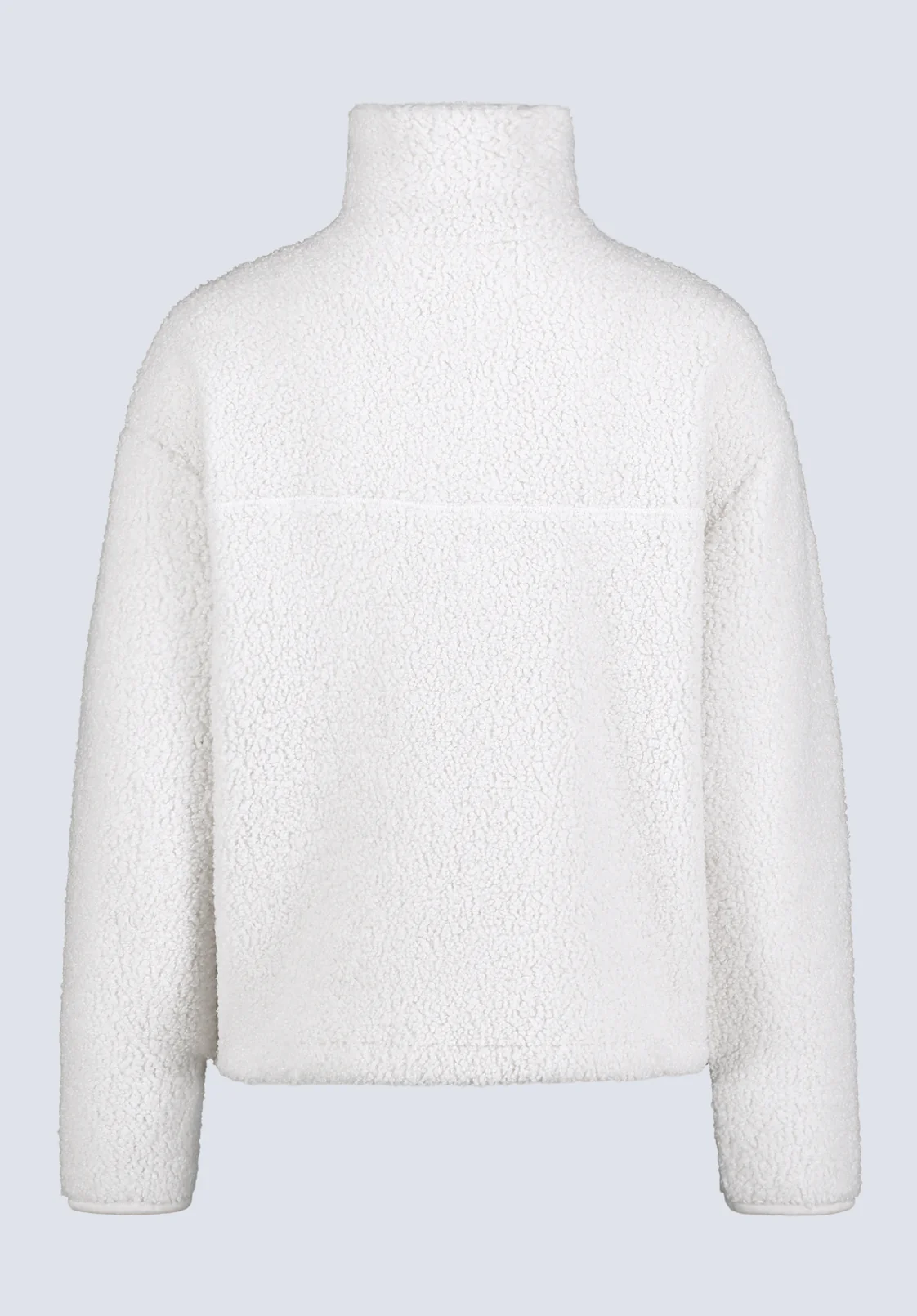 Sena Women's Sherpa Jacket with Chest Pocket, Egret White - JK0036F - Image 6