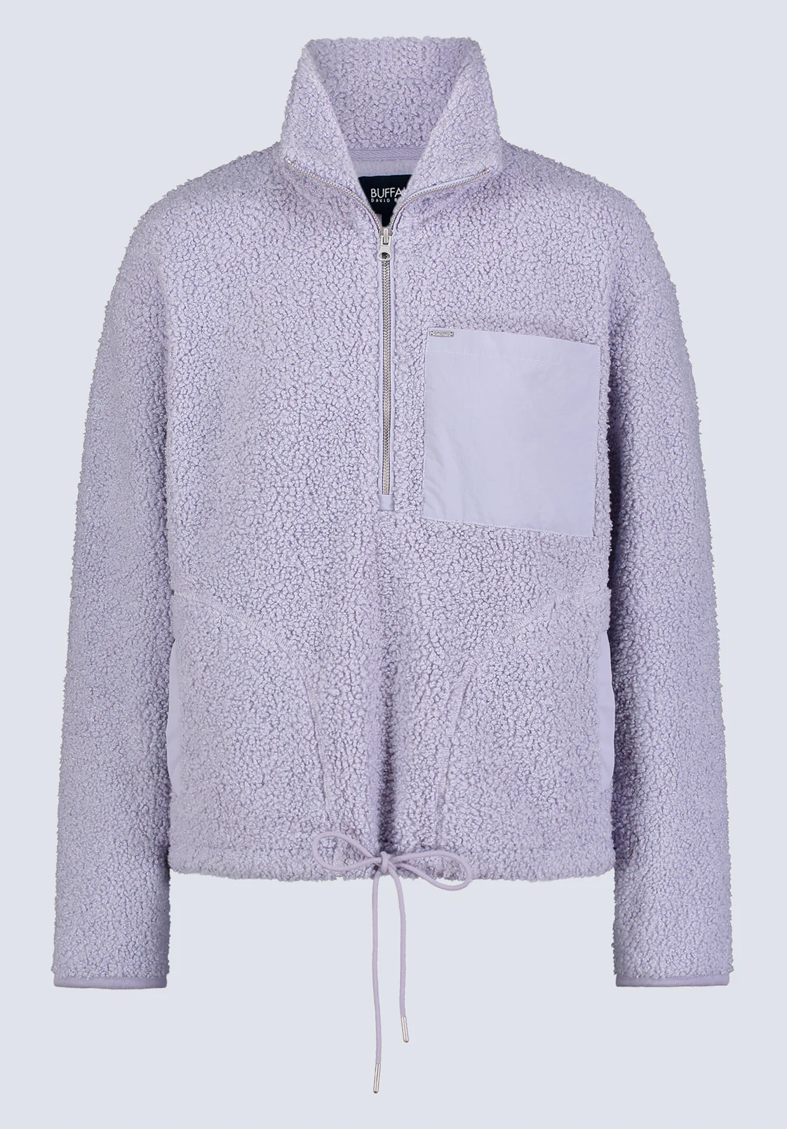 Sena Women's Sherpa Jacket with Chest Pocket, Thistle Purple - JK0036F - Image 5