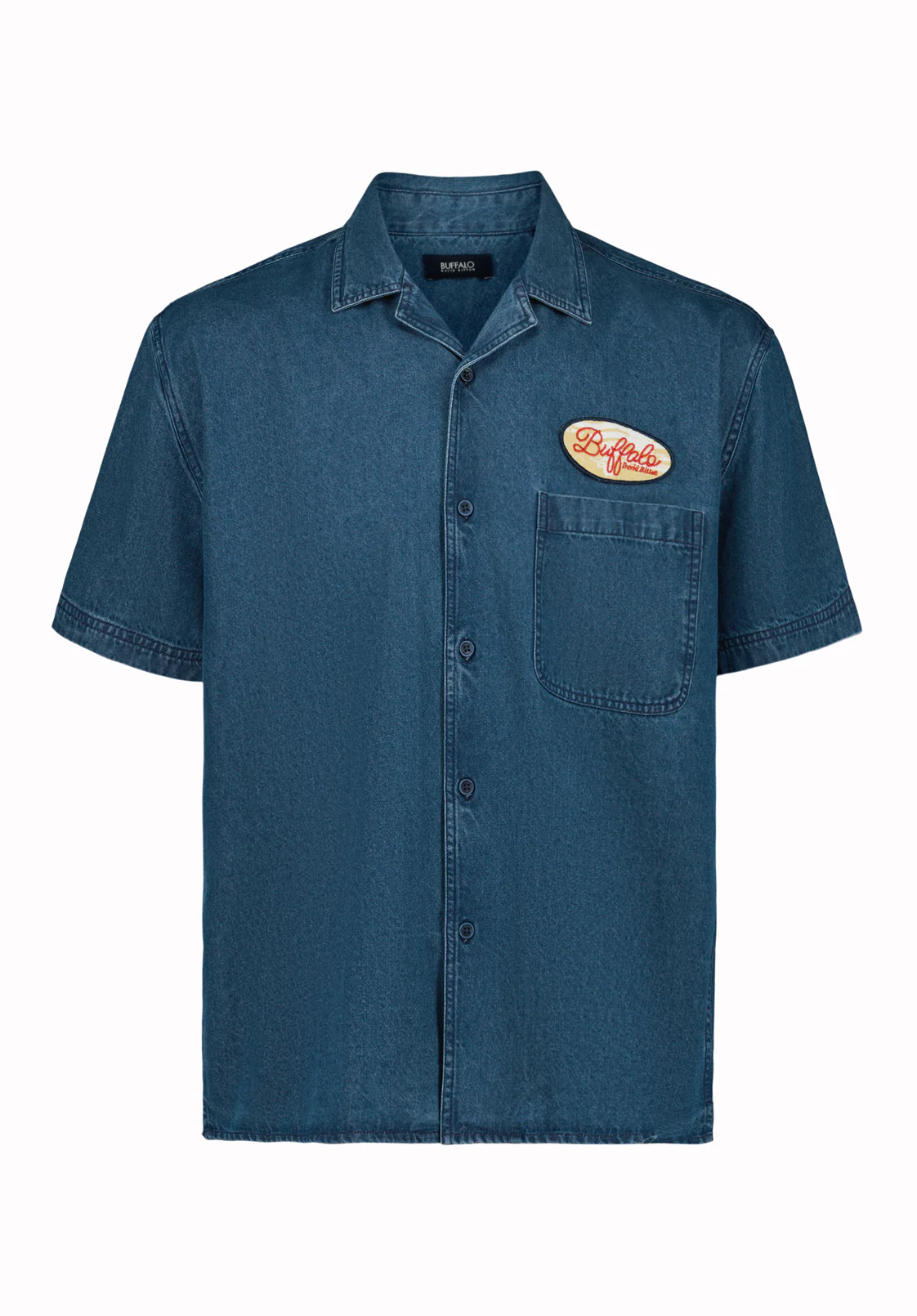 Shawn Men’s Short Sleeve Boxy Shirt, Mirage - BM24851 - Image 5
