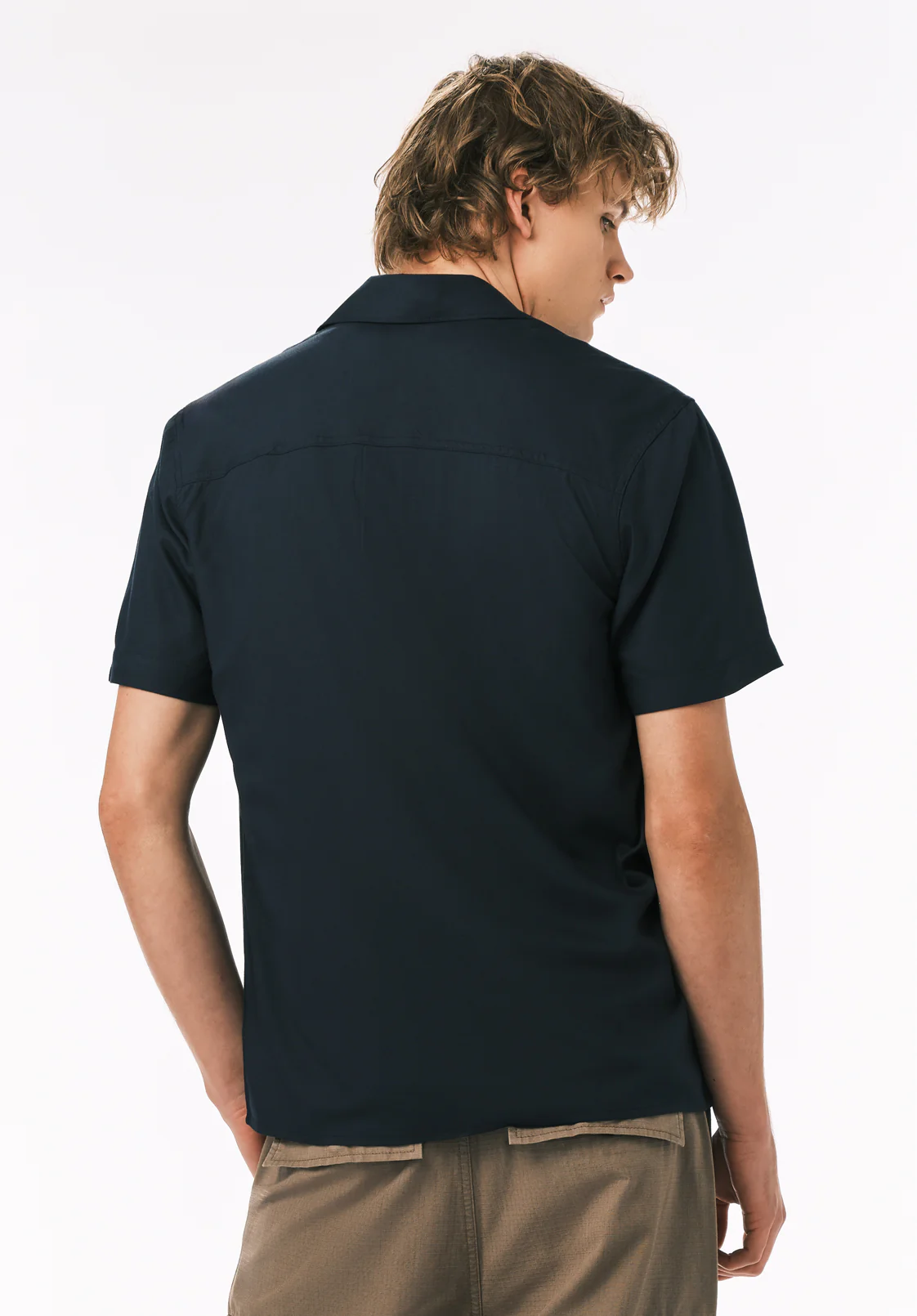 Sirilo Men's Short Sleeve Shirt, Whale - BM24594 - Image 3