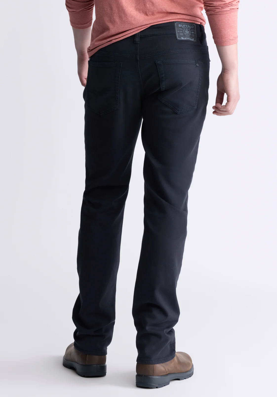 Straight Six Men's Freedom Flex Pants, Black - BM22939 - Image 3