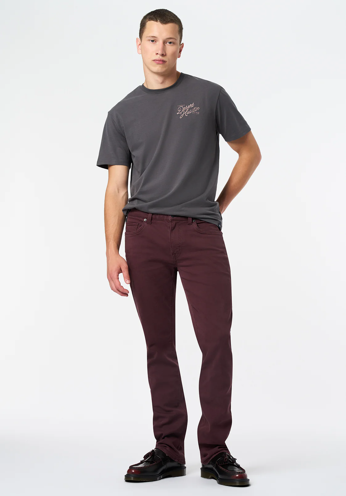 Straight Six Men's Freedom Flex Pants, Fudge - BM22939