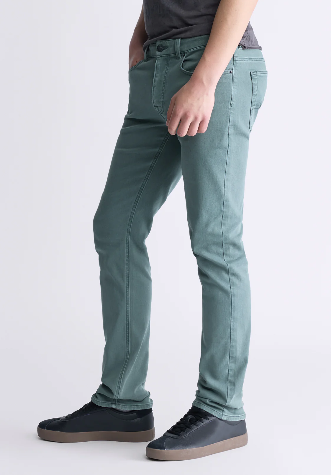 Straight Six Men's Freedom Flex Pants, Balsam Green - BM22939 - Image 4