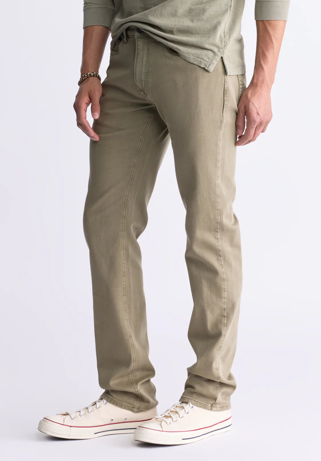 Straight Six Men's Freedom Flex Pants, Olive - BM22939 - Image 4