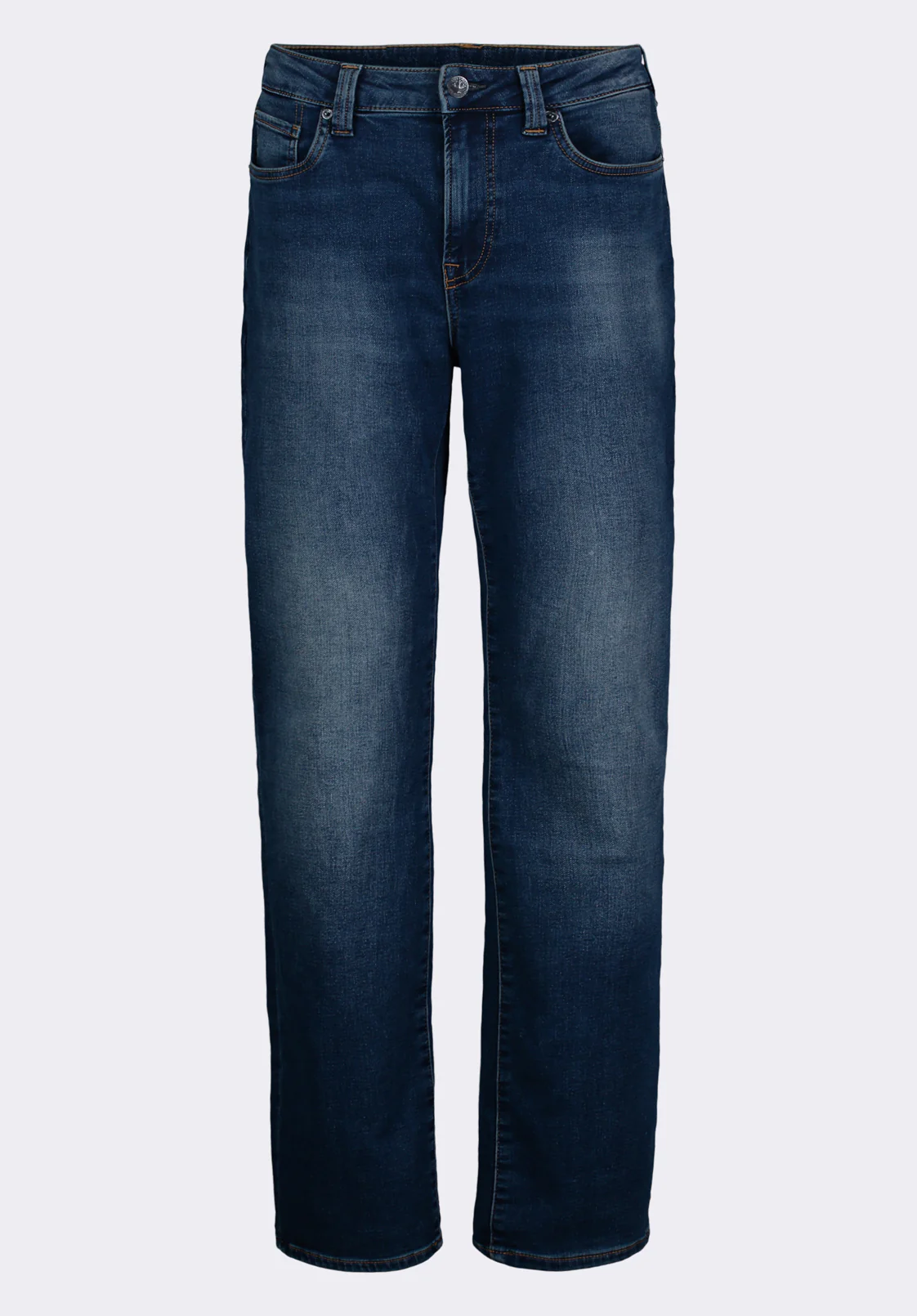 Straight Six Men's Freedom Flex Jeans in Dark Sanded Blue - BM22946 - Image 6