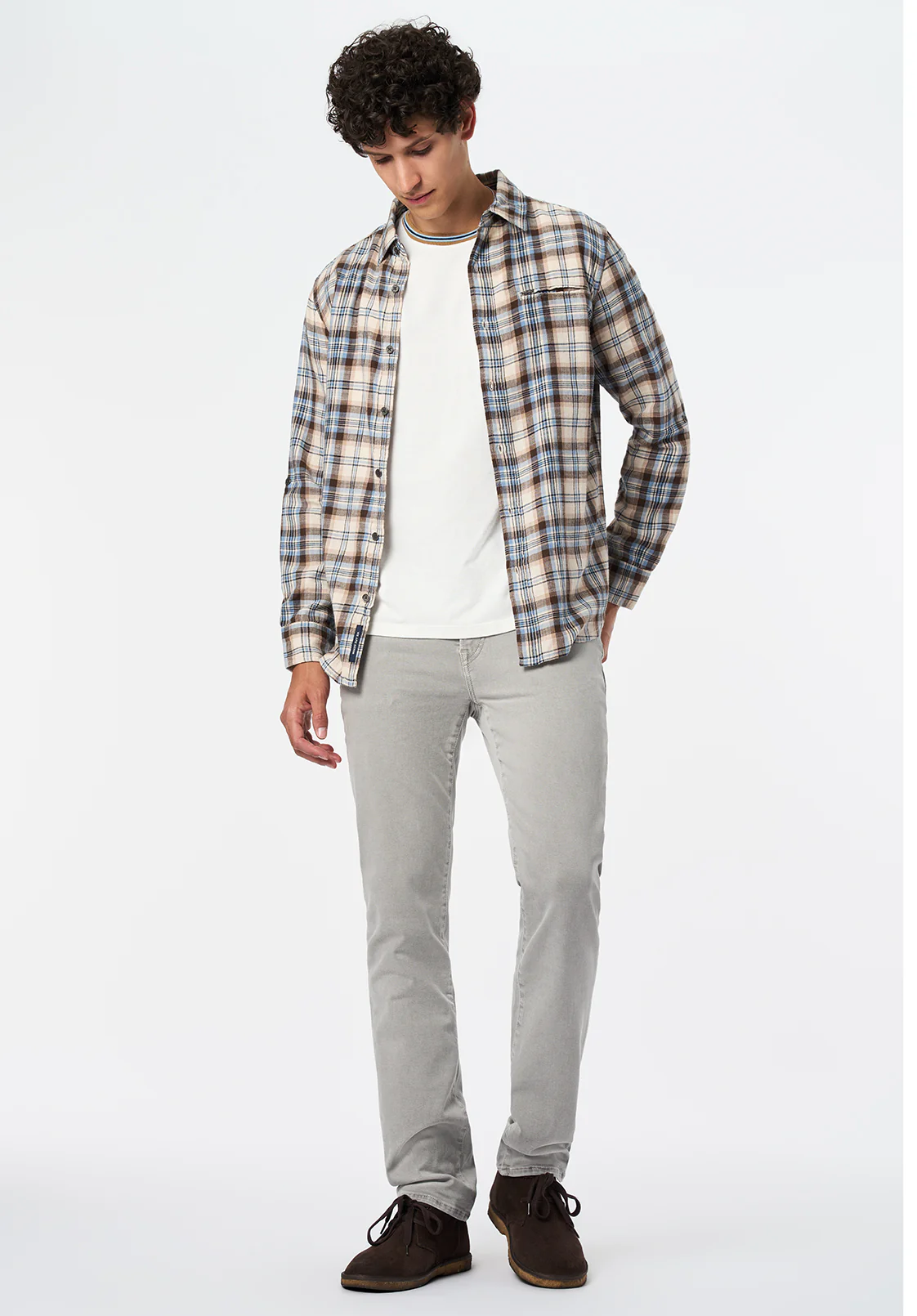 Straight Six Men's Pants, Sand - BM26115