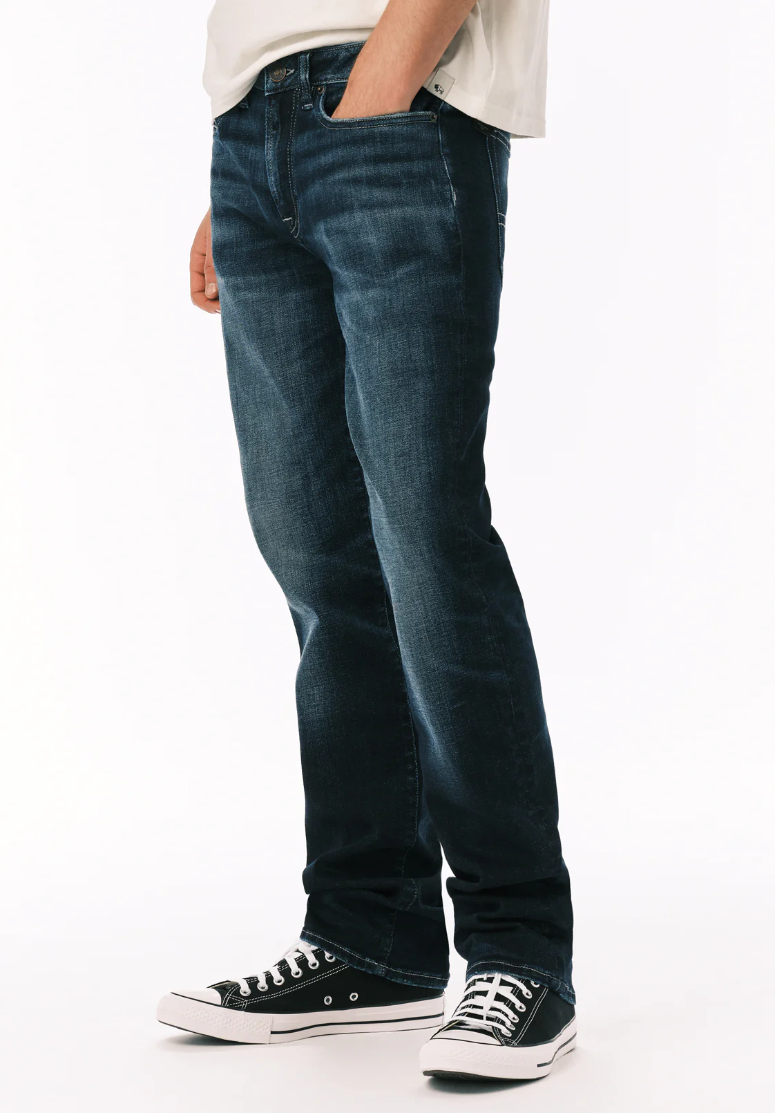 Straight Six Men's Jeans, Dark Vintage - BM26172 - Image 3