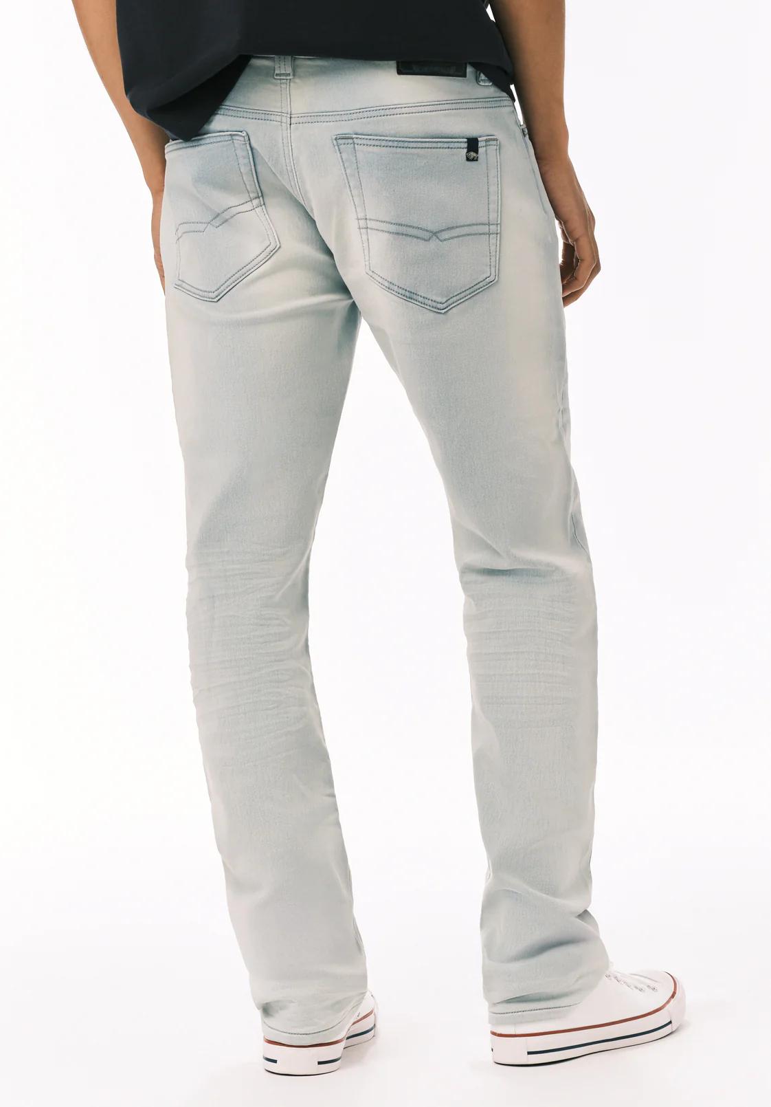 Straight Six Men's Freedom Flex Jeans, Vintage Sanded - BM26176 - Image 3