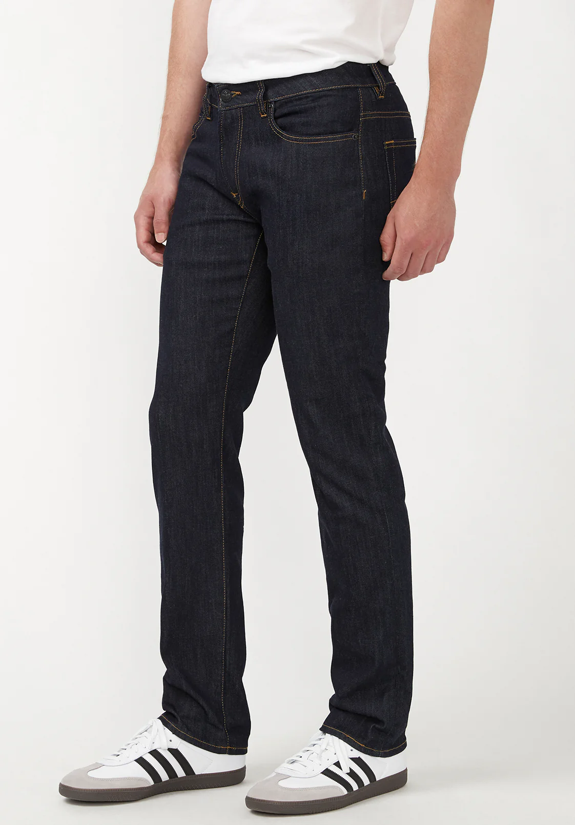 Slim Ash Men's Jeans in Rinsed Indigo - BM22612 - Image 4