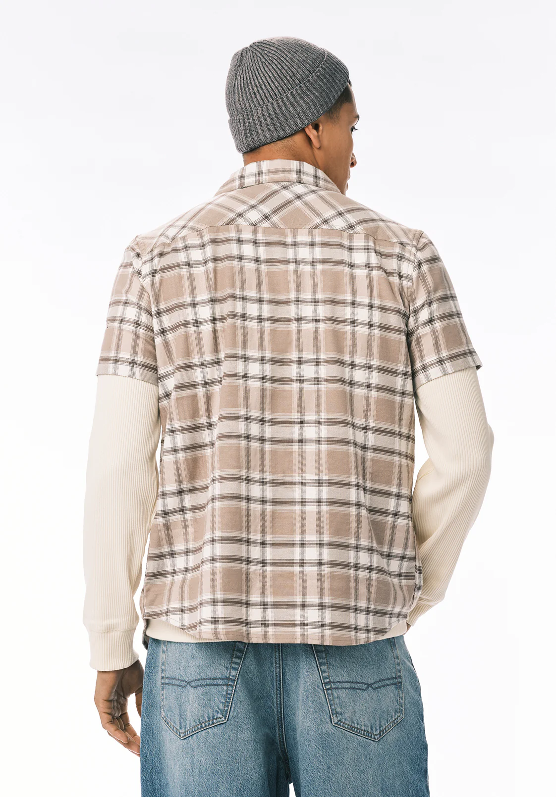 Stanley Men’s Short-Sleeve Plaid Western Shirt, Ardent - BM24756 - Image 4