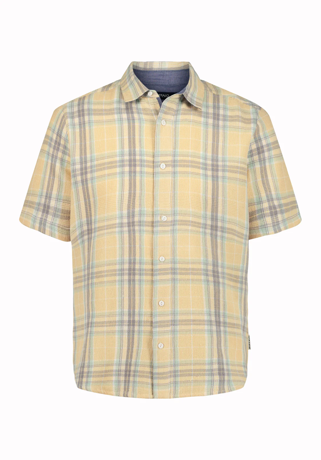 Sulian Men’s Short Sleeve Plaid Shirt, Boulder - BM24791 - Image 5