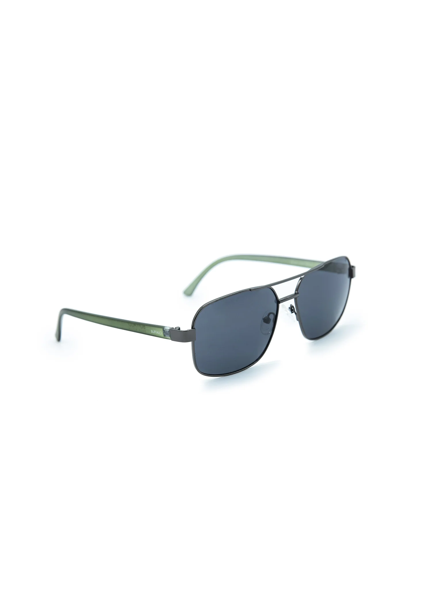 Men's Classic Navigator Sunglasses in Gunmetal - B0022S - Image 4