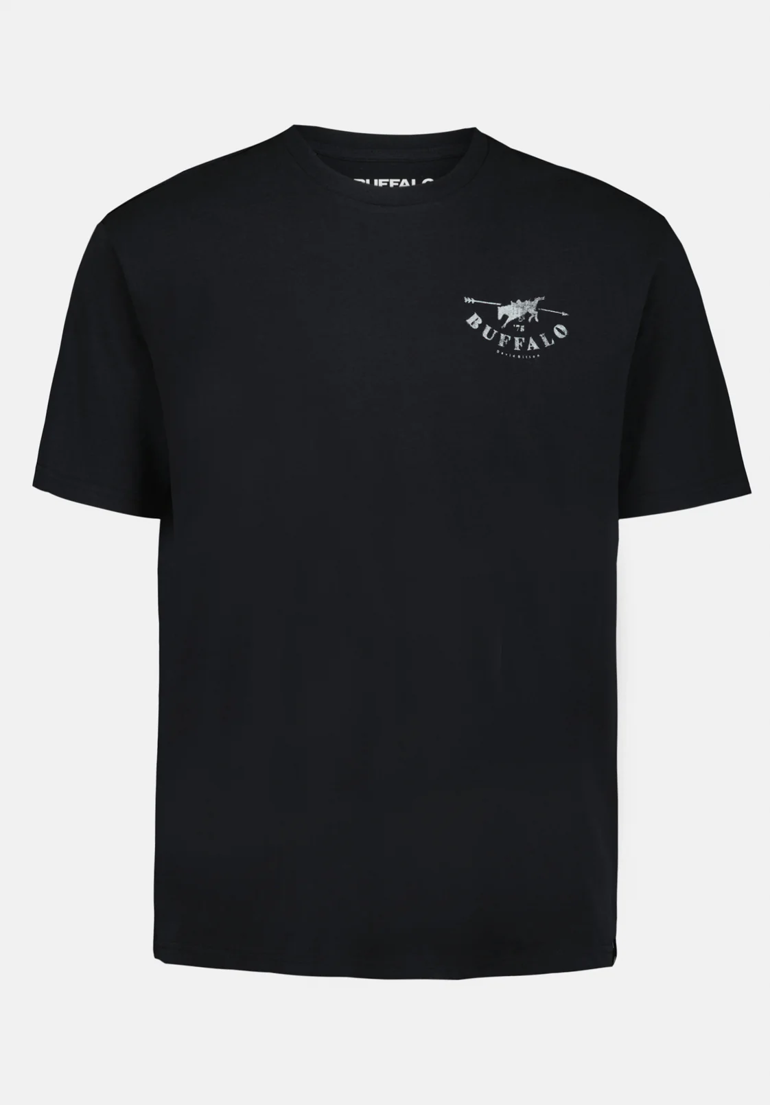 Talan Men's Graphic T-Shirt with Badlands Print, Black - BM24715 - Image 5