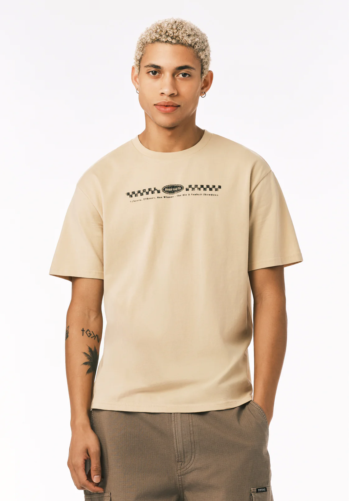 Tazul Men’s Vintage Racing Graphic T-Shirt, Boulder - BM24841 - Image 2