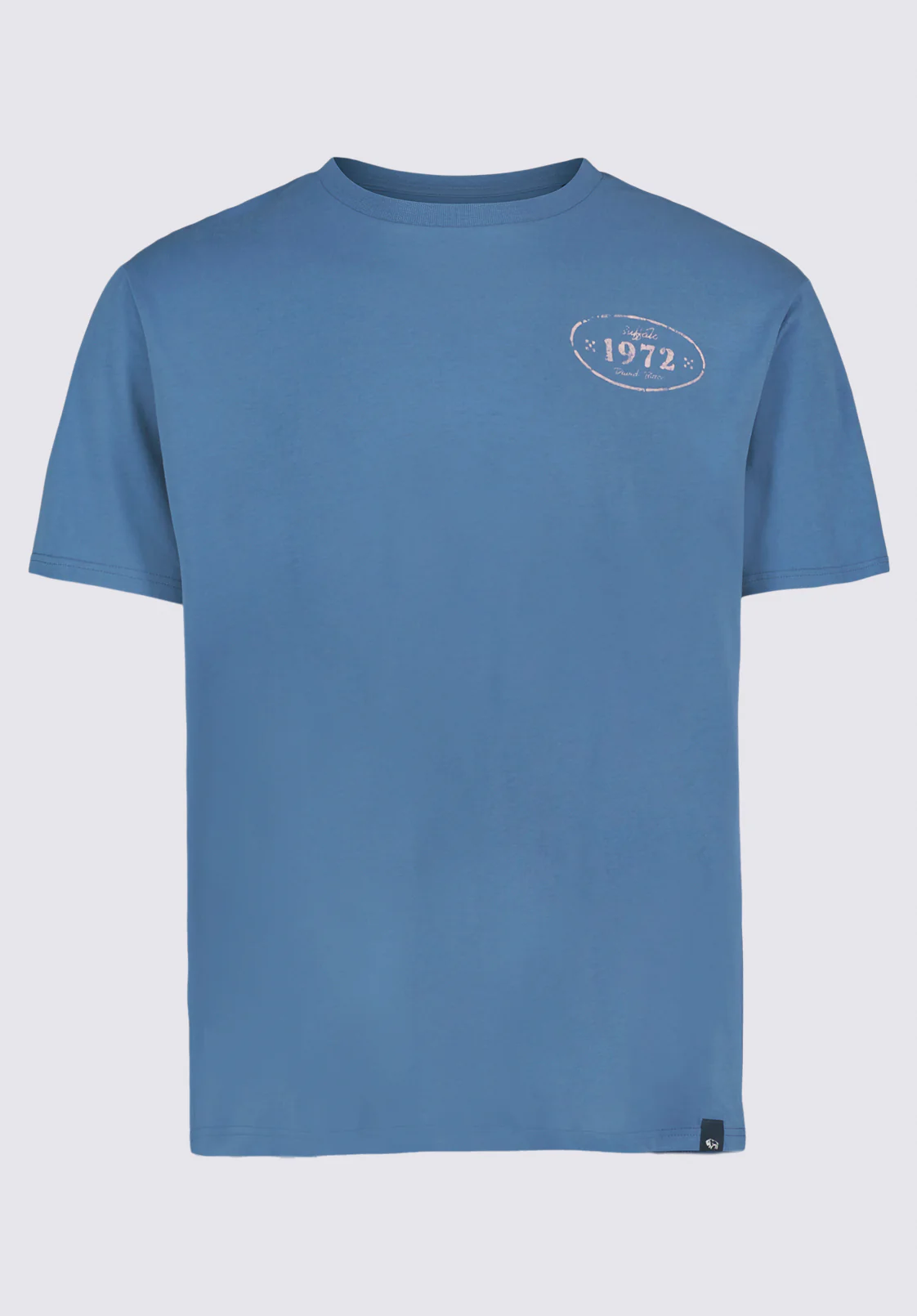 Tesert Men's Graphic T-Shirt with Desert Daze Print, Moonlight Blue - BM24655 - Image 6