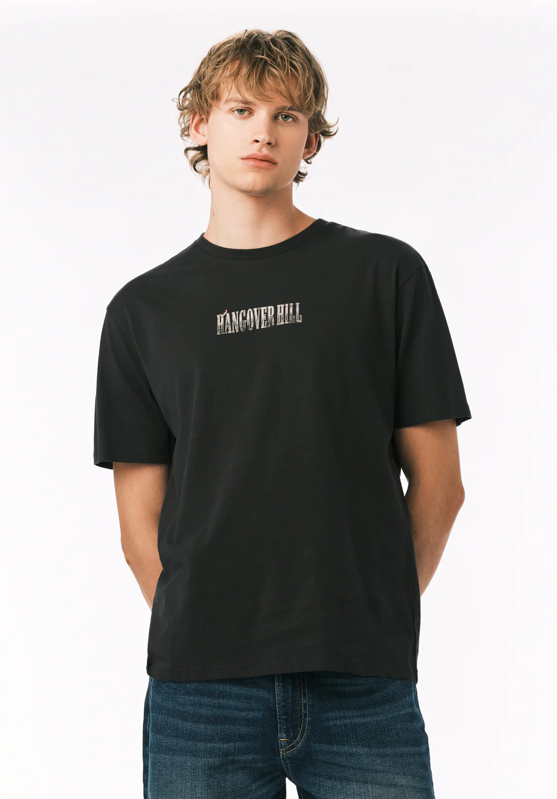 Turen Men’s Hangover Hill Trail Graphic T-Shirt, Black - BM24839 - Image 3