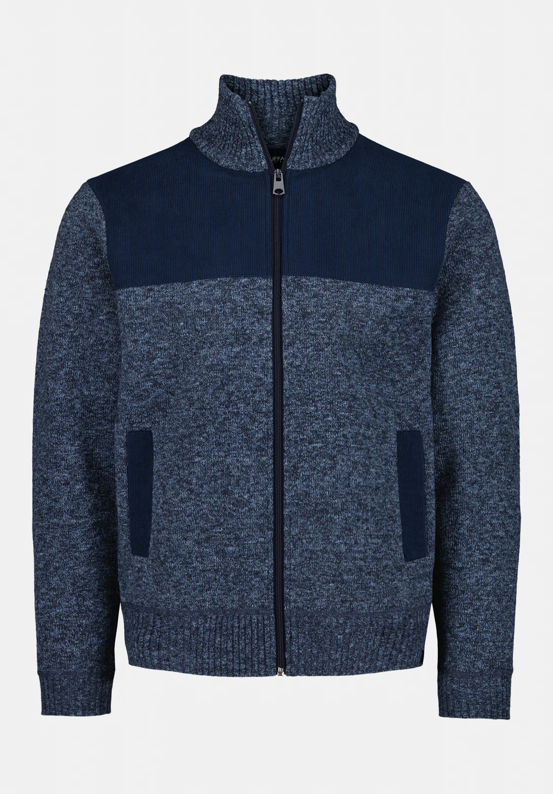 Wando Men's Relaxed Full-Zip Knit Jacket, Whale - BM24747 - Image 5