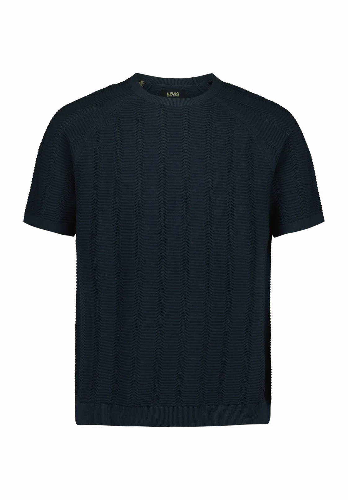 Wipped Men’s Short Sleeve Sweater T-Shirt, Whale - BM24874 - Image 5